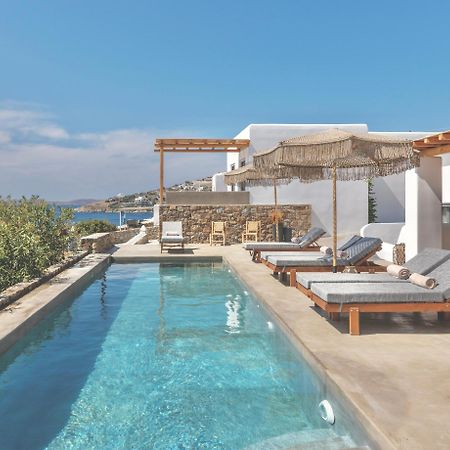 Trinity Mykonos - Beachfront Villa Platys Gialos  Esterno foto