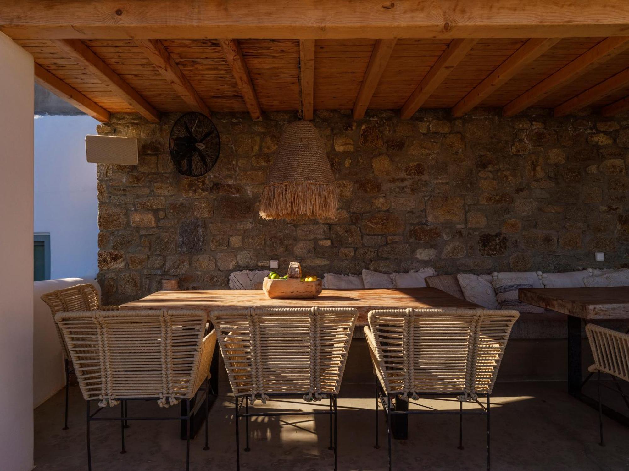 Trinity Mykonos - Beachfront Villa Platys Gialos  Esterno foto