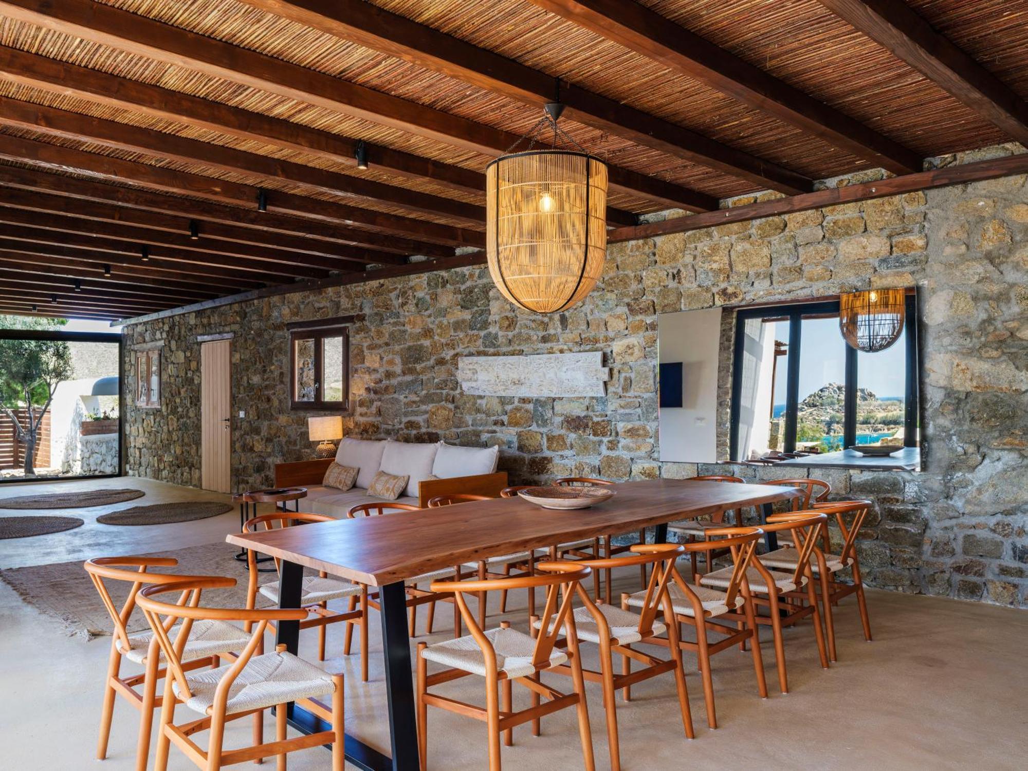 Trinity Mykonos - Beachfront Villa Platys Gialos  Esterno foto