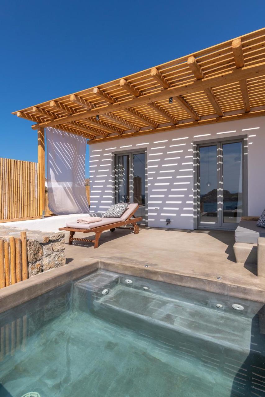 Trinity Mykonos - Beachfront Villa Platys Gialos  Esterno foto
