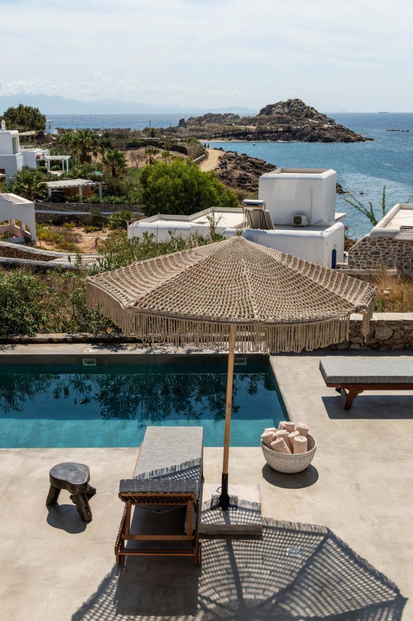 Trinity Mykonos - Beachfront Villa Platys Gialos  Esterno foto