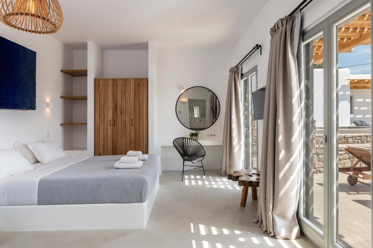 Trinity Mykonos - Beachfront Villa Platys Gialos  Esterno foto