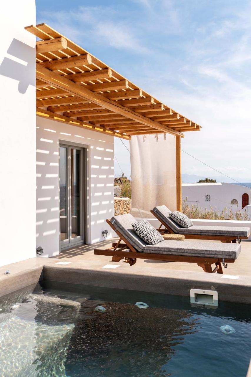 Trinity Mykonos - Beachfront Villa Platys Gialos  Esterno foto