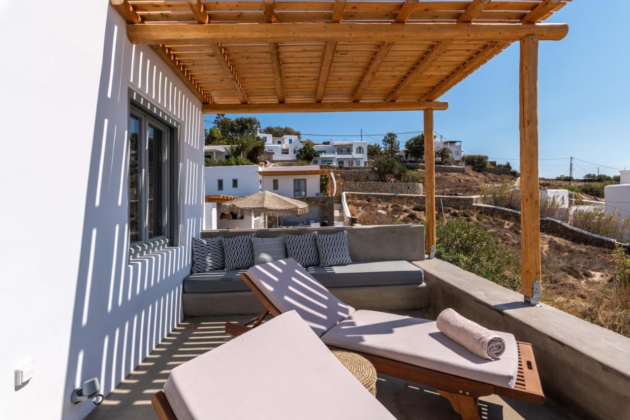 Trinity Mykonos - Beachfront Villa Platys Gialos  Esterno foto