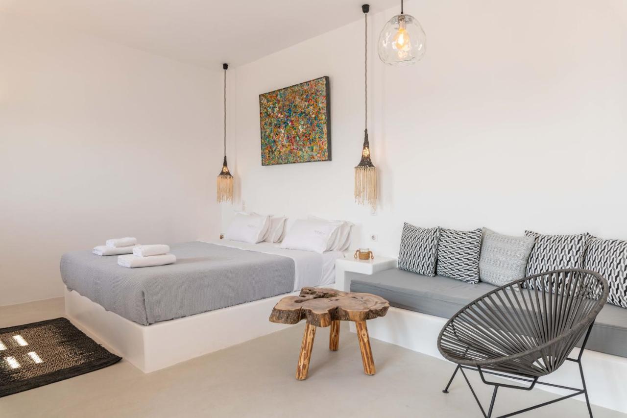 Trinity Mykonos - Beachfront Villa Platys Gialos  Esterno foto