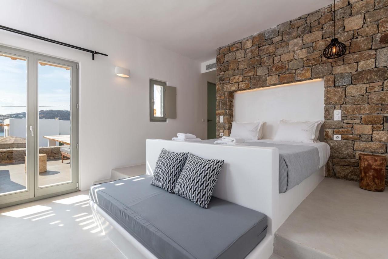 Trinity Mykonos - Beachfront Villa Platys Gialos  Esterno foto