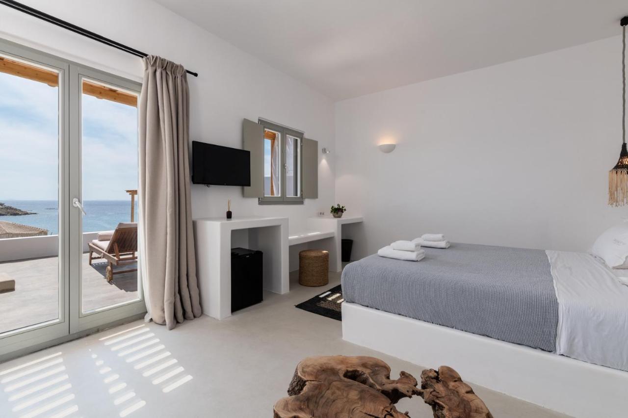 Trinity Mykonos - Beachfront Villa Platys Gialos  Esterno foto